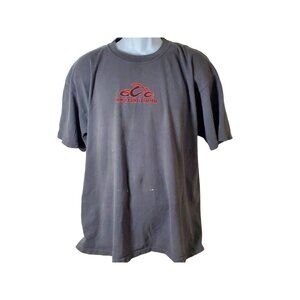 Orange County Choppers Gray T-Shirt With Red Graphics XL